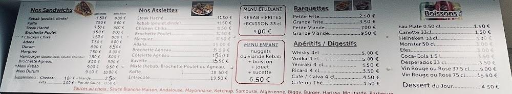 Kebab Rudy et Mallorie - Menu Image 1